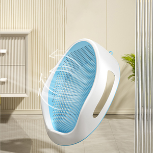 Resistente morbido tocco BPA Free imbottito ventosa stabilità <span class=keywords><strong>seggiolino</strong></span> da bagno per vasca con comodo Design reclinabile - Product Image 6