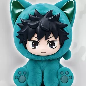 Nouvelle Peluche Anime Japonaise Originale Jujutsu JJK Kasen V2 Chat Assis Série Party Pendentif en Peluche Boîte Mystère Surprise - Product Image 4