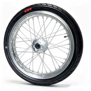 ชุดล้อซูเปอร์โมโต CNC ขนาด <span class=keywords><strong>17</strong></span> นิ้ว สำหรับ Surron Light Bee พร้อมยาง CST สีเงิน ขนาด <span class=keywords><strong>1.60</strong></span> 2.15  อะลูมิเนียม สำหรับรถมอเตอร์ไซค์ไฟฟ้าวิบาก  ชุดล้อหน้า-หลัง - Product Image 2