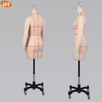 Mannequin de vitrine demi-corps femme, style européen et américain, avec bras détachables, en fibre de verre, pour adultes, idéal pour le commerce international de vêtements - Vente directe usine