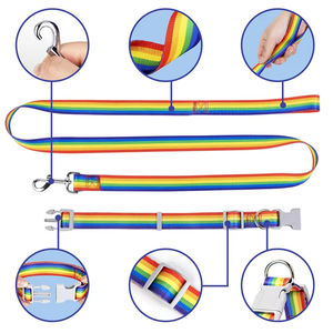 5ft cintura da corsa regolabile collare per animali in Nylon guinzaglio per cani ad alta resistenza guinzaglio nastro animale in Nylon 1.5m - Product Image 2