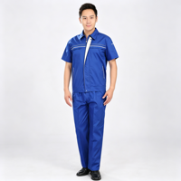 Uniforme de Trabajo para Hombre, Overol Mecánico, Ropa de Trabajo Transpirable, Reflectante, de Poliamida, Chaqueta y Pantalones de Seguridad para la Construcción