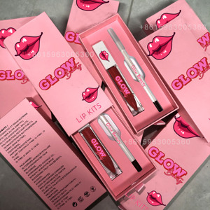 Set Regalo di Cosmetici per Trucco, Kit Fai-da-Te Vegano con Matita per Labbra e Lucidalabbra ad Alta Pigmentazione, Confezione Personalizzata - Product Image 2