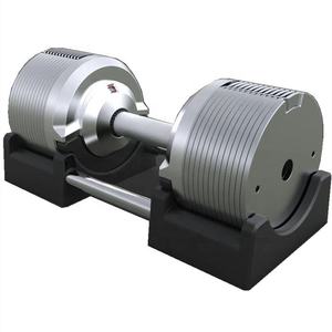 New Cast Iron Adjustable <b>Dumbbells</b> Set for Gym Fitness-Unisex 1.5kg-41.5kg <b>Weight</b> Range - Product Image 2