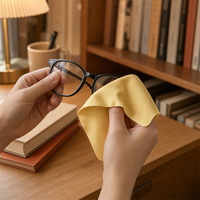 Chiffon de nettoyage pour lunettes en microfibre avec logo personnalisé, emballage personnalisé pour lunettes de vue, lunettes de soleil, lunettes de lecture
