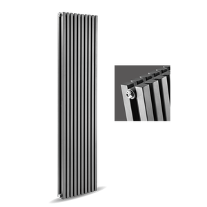 PUMIGE <span class=keywords><strong>prix</strong></span> usine Offre Spéciale <span class=keywords><strong>radiateur</strong></span> design 3030 tube carré double tour vertical blanc/anthracite dissipation thermique - Product Image 1