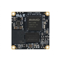 Module caméra RV1126B de qualité commerciale ICORE-1126BQ38 Mini AI Vision Core Board avec décodage 4K, IA-ISP et NPU 3TOPS, USB/Type-C