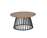 Table à manger moderne en bois grainé 3D, écologique, plateau en MDF E2 sans peinture, pieds en tube de fer noir, OEM ODM, vente en gros en Chine, hôtel