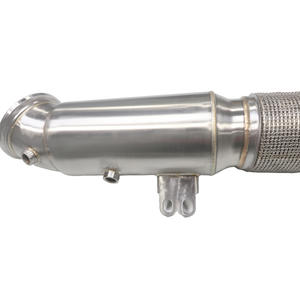 Tuyau de descente d'échappement <span class=keywords><strong>BMW</strong></span> 3er <span class=keywords><strong>335d</strong></span> XDrive F30 76mm 3 en acier inoxydable avec service professionnel personnalisé OEN pour <span class=keywords><strong>coupé</strong></span> 340i - Product Image 5