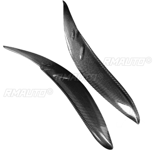 1 par de faros delanteros de coche de fibra de carbono cubierta embellecedora de párpados para Toyota <span class=keywords><strong>Sienna</strong></span> <span class=keywords><strong>LE</strong></span> SE 2011 2012 2013 2014 2015 <span class=keywords><strong>2016</strong></span> - Product Image 3