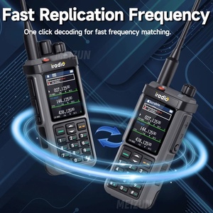 Radio bidirectionnelle <span class=keywords><strong>Iradio</strong></span> UV-98 PLUS 10W multi-bandes FM/AM SSB répéteur transversal avec grand écran de 2,4 pouces et triple PTT - Product Image 5