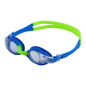 Gafas de Natación para Niños, Antivaho, Lentes de PC, Azul Verde, Correa Ajustable, Uso Profesional para Entrenamiento, Certificación de Exportación - Product Image 1