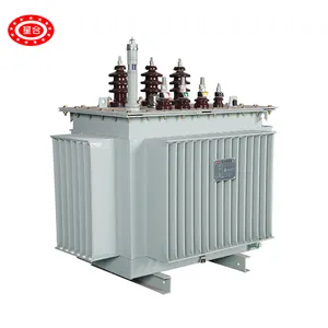 หม้อแปลงอุตสาหกรรม S11 125KVA สามเฟส300KVA 11KV ถึง415V หม้อแปลงไฟฟ้าน้ำมันแบบแช่ตัว