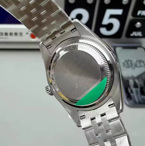 Reloj Mecánico Vintage 2025 para Mujer, Color Rosa, Bisel Redondo con Diamantes, Movimiento Citizen, Correa de Acero Inoxidable - Product Image 5