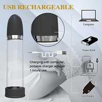LetRock Bestseller USB-Aufladbare Wasserdichte Elektrische Penisvergrößerungspumpe Automatische Luftvakuum-Penispumpe Erwachsenen-Sexspielzeug für Männer