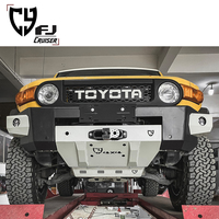 Bumper Depan Baru CY untuk FJ Cruiser, Anti-tabrakan, Rangka Winch Off-road, Pemasangan Bolt-On, Universal, Dilengkapi Sensor Parkir
