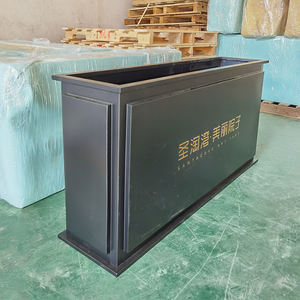 أثاث منزلي مستطيلي من الفولاذ المقاوم للصدأ حسب الطلب ، قطعة أرض خارجية من الشركة المصنعة بسعر الجملة - Product Image 5