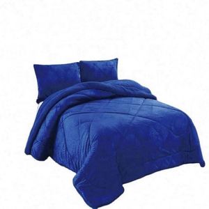 Chăn mền tùy chỉnh vải linen Vua <span class=keywords><strong>Comforter</strong></span> bé Muslin tấm kiện logo lây lan chăn giường Quilt Cover - Product Image 1