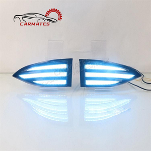 CARMATES LED Luz de circulación diurna DRL Lámpara antiniebla Luz de parachoques Flash LED Característica de señal de giro para <span class=keywords><strong>Mazda</strong></span> <span class=keywords><strong>2022</strong></span> <span class=keywords><strong>CX5</strong></span> 2023 - Product Image 5