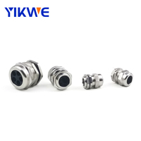 Presse-étoupe Multi Core en acier inoxydable, presse-étoupe 4 trous 25mm