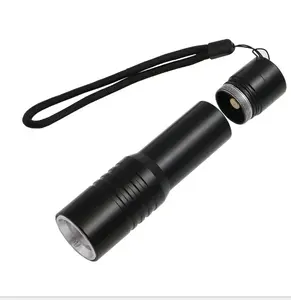 Đèn Pin Lặn Chống Nước IPX8 Chống Nước Bán Chạy Đèn Pin LED Zoom Khẩn Cấp Đa Chức Năng Bằng Nhôm Đèn Pin LED Điều Chỉnh Được