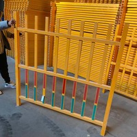 厂家直销玻璃钢围栏工业圆管玻璃钢伸缩围栏隔离护栏