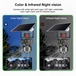 V380Pro 12MP 10X Zoom 4G Sim Thtree Screen Solar PTZ <b>Camera</b> Outdoor 6K Three Lens <b>Security</b> Protection Auto Tracking <b>CCTV</b> Cameras - Product Image 3