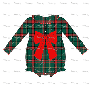 New Born Baby <strong>Girl</strong> Clothes Flannel Tartan Infant Clothes Romper Sets Baby Boys and <strong>Girls</strong> <strong>Jumper</strong> Sets <strong>Christmas</strong> - Product Image 4