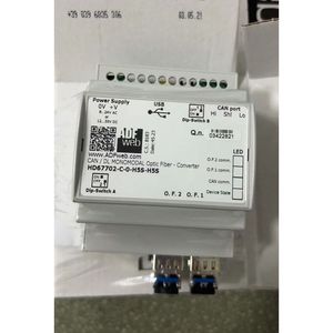 ADFweb Italy HD67702-C-0-H5S-H5S-CAN Convertidor de Fibra Óptica Monomodo DC 5V Puerto CAN para Videoconferencia - Product Image 2