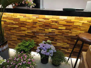 Pannello Murale Fai-da-Te in Legno Esotico Africano <span class=keywords><strong>Okan</strong></span> per Interni - Product Image 5