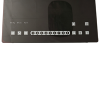 Table de cuisson à induction intégrée 2200W, double usage, plaque chauffante électrique avec fonction Hotpot, commande tactile