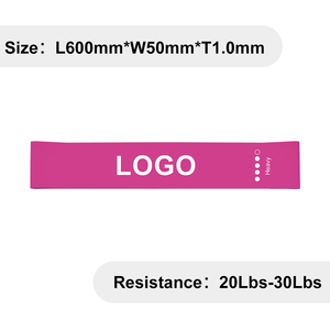Yoga Exercise <b>Bands</b> Set of 5, Resistance Loop Elastic <b>Bands</b> for Strength, Fitness <b>Workout</b> <b>Bands</b> with Carry Bag, Latex Training B - Product Image 5