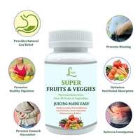 Complément alimentaire de marque privée Super Food Multivitamines Légumes Softgels Capsules Vitamine Gummies