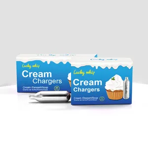 Fast shipping Food Grade 8g Whipped Cream Charger O2 gas cylinder kitchen accessories for dessert tool
