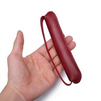 Étui à stylo carré en cuir élastique exquis, housse de protection pour stylet de tablette, clip extensible pour stylo, marque-page 160x30x30 - Direct