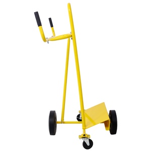 750LBS empat roda Drywall Dolly Cart Manual tangan truk 340 kg Panel Dolly Cart Transport untuk penggunaan rumah - Product Image 1