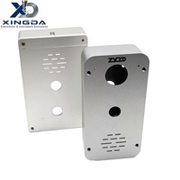 Boîtier en aluminium usiné CNC de précision pour lecteur de contrôle d'accès extérieur, interphone vidéo et station de porte, boîtier de matériel
