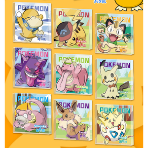 JPS Chinois simplifié, vente en gros : Boîte mystère de briques de <span class=keywords><strong>cristal</strong></span> Pokémon, Fan Art, Jeu de société, Cartes à collectionner Pokémon, Boîte de boosters de cartes Pokémon - Product Image 6