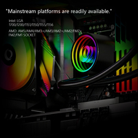 Refroidisseur de processeur liquide AIO Zeromaster 360 mm, système de refroidissement par eau ARGB, deux ventilateurs de 120 mm, haute performance, Intel AMD LGA1700 AM5 OEM