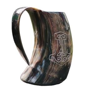 Premium Quality Natural Horn <b>Mug</b> with Handmade Polished <b>Mug</b> for Gift and Collectors Use for Worldwide Export from India - Product Image 5