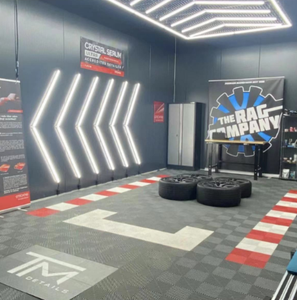 Mejor belleza del coche Hexagonal Led luz detallada garaje lámpara gimnasio Modular techo Led hexágono Luz - Product Image 4