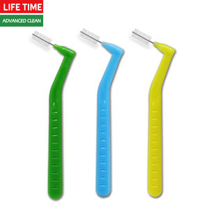 Caja de ECO-PACKING plegada, 5 uds., <span class=keywords><strong>cepillo</strong></span> de espacio para dientes desechable Dental en forma de L, <span class=keywords><strong>cepillo</strong></span> Interdental <span class=keywords><strong>interproximal</strong></span> - Product Image 4