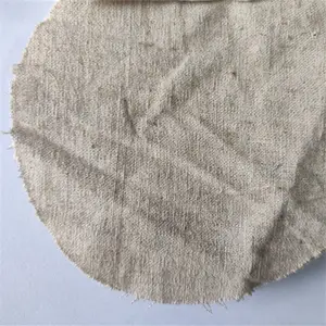 Stocklot bulk cotton linen and 100% linen grey fabric for garments