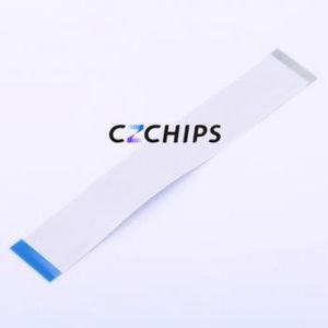 JS05B-30P-100-3-4 FFC Cable (Flexible Flat Cable) P=0.5mm Connector 30P 0.5mm 0.3mm Reverse - Product Image 2