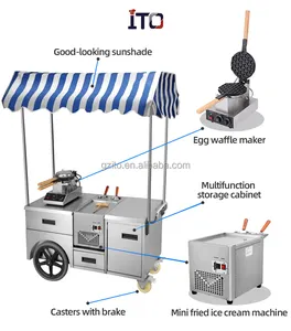 Sombrilla para aperitivos A La comida, carrito de tartas de segunda mano, gran oferta - Product Image 5