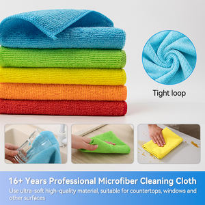 Pulizia efficace asciugamani lavabili assorbenti in <span class=keywords><strong>microfibra</strong></span> panni in <span class=keywords><strong>microfibra</strong></span> per piatti da cucina asciugamani antibatterici in <span class=keywords><strong>microfibra</strong></span> - Product Image 2