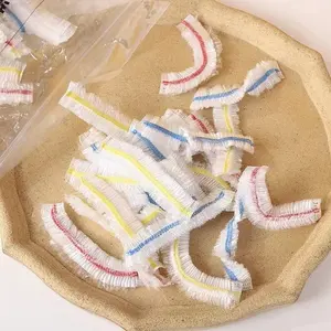 100/1000 Uds. Tapas Elásticas Desechables de Plástico para Alimentos, Envoltorios de Plástico de Colores, Tapas para Vasos, Bolsas de Almacenamiento, Accesorios de Cocina - Product Image 5