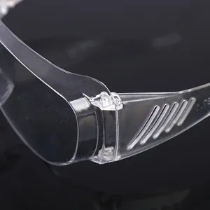 Lunettes de protection transparentes anti-vent, anti-sable, anti-choc, lunettes de sécurité pour le travail, en matériau PC transparent - Product Image 4