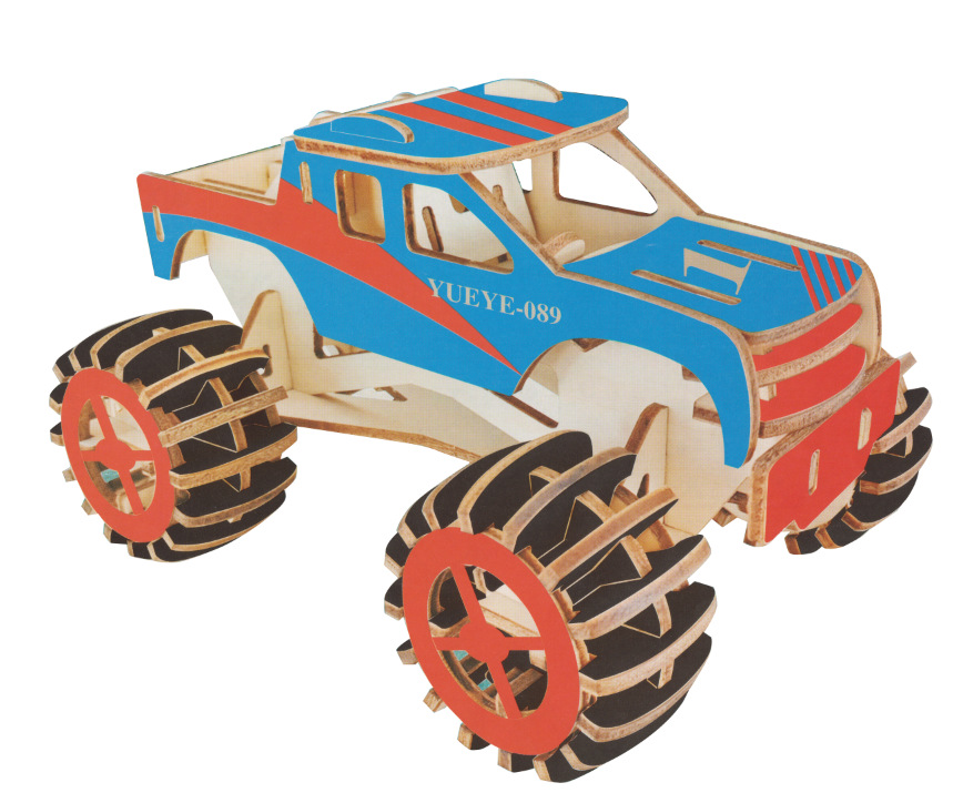 Panneaux assemblés découpés au laser pour camion Bigfoot