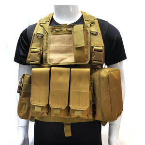 Gilet tactique personnalisé de petite taille, léger, imperméable, en tissu Oxford, camouflage tout-terrain, gilet de ventre - Product Image 5